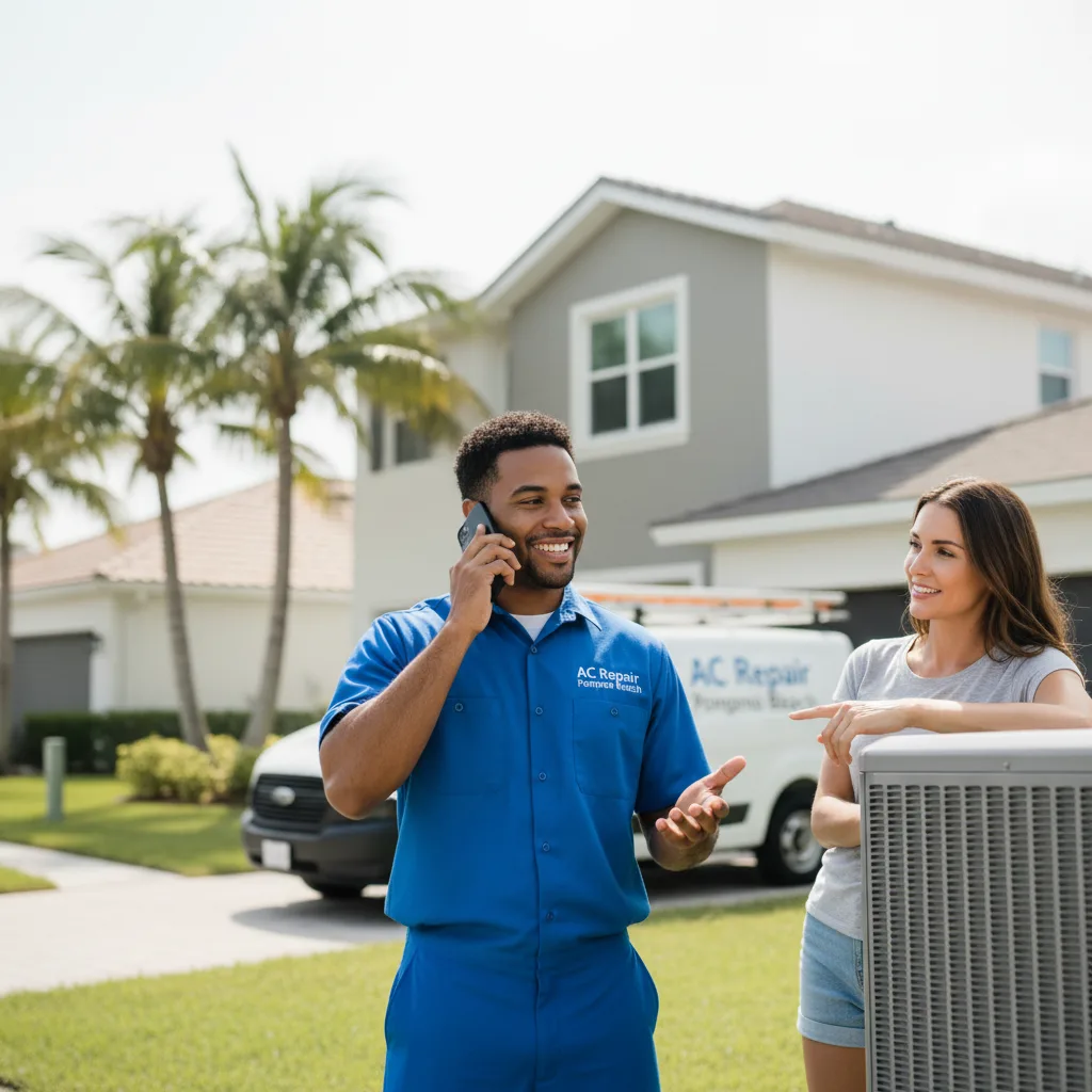 AC Repair Pompano Beach customer support in San Andreas